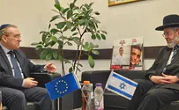 "לא להרפות": הדרישה של הרב הראשי מהשגריר