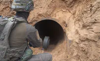 צה"ל חושף: זו המנהרה ששימשה את בכירי חמאס