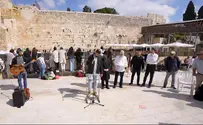 לוחמים שנפצעו בעזה מברכים "הגומל" בכותל