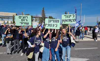 Hundreds protest in Jerusalem for 'equal draft'