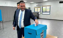 Turnout in municipal elections - 45% voted by 8pm