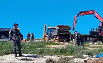 Second time in one day: Unusual destruction at Or Meir