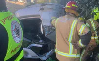 צילום: דוברות מד"א הרוג בתאונת דרכים סמוך לבת הדר