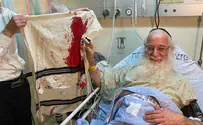 הרגשתי מכה בגב, הסתובבתי וראיתי את הסכין