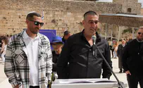 רמי חילץ עשרות מהנובה ובירך 'הגומל' בכותל