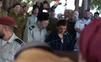 Fallen soldier's sons recite Kaddish prayer