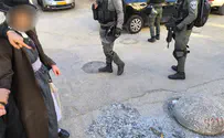 הצית דגל ישראל במאה שערים ונעצר