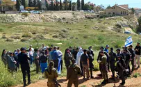 Border Police uproot trees in Judean town