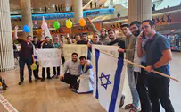 תלמידי הישיבה ערכו קבלת פנים לפצוע הקשה