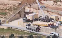 'Bomb shelters are being built in an illegal Palestinian factory'