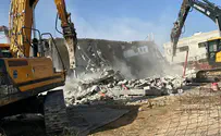 הריסת בנייה לא חוקית - סמוך לזירת הפיגוע