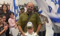 האב שמגויס מתחילת המלחמה הפתיע את הבן
