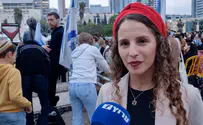 אורית מארק אטינגר בריאיון לערוץ 7 בכיכר החטופים: חוגגים פסח, אומרים הלל ומצפים לשובם
