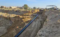 Despite escalations, IDF repairs water line to benefit Gazans