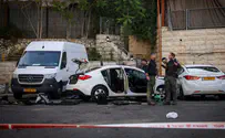 Terrorists attempted to shoot, failed, and rammed pedestrians