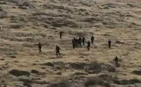 PA police enter the security zone around Susya