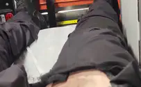 מפגין השליך זיקוק על שוטר בתל אביב