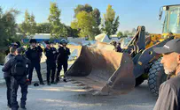לאחר שלא הושגה הסכמה: המאחז הבדואי פונה