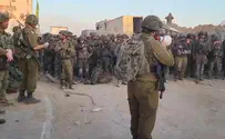 Lamentations at the entrance to the Netzarim Corridor