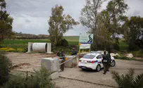 Hadas Parush/Flash90 IDF mortar barrel explodes in southern Israel