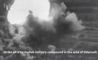 IDF strikes Hezbollah launchers and compounds in Lebanon
