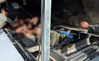 השוטרים הופתעו מהמסתור של השב"חים