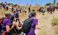 חניכי בני עקיבא צעדו בעקבות שיירת הל"ה