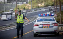הנהג נעצר והתברר שרישיונו פקע לפני עשור