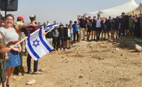 מאות תלמידים עלו להר עיבל במסע בדרך האבות