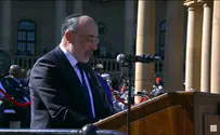 Chief Rabbi declares unequivocal support for Israel