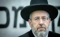 הרב לאו: "חששתי מפני מלחמת אחים"