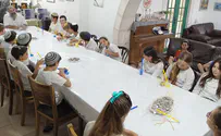 צילום: באדיבות המצלם צפו: ילדי עתניאל ערכו סיום בבא מציעא