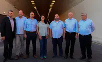 כביש המנהרות החדש נפתח לתנועה