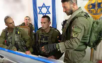 הרמטכ"ל הרצי הלוי בעזה: "אנחנו מפעילים לחץ צבאי בצורות שונות, המכנה המשותף הוא נחישות"