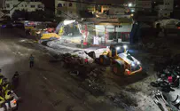 המנהל האזרחי הרס תחנת דלק פיראטית בחיזמא