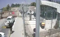 Footage shows moment Netiv Ha'asara terrorist was neutralized