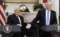 Trump to Abbas: 'So nice' to hear your good wishes