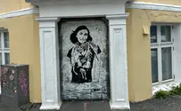 Norwegian street artist defends mural of Anne Frank in a keffiyeh