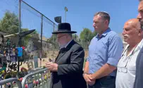 הרב והח"כ התפללו לזכר נרצחי טבח מג'דל שמס