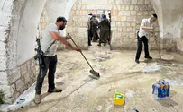 תחת אבטחה צבאית: שיפוצים בקבר יוסף