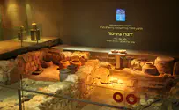 מיצג הבית השרוף ברובע היהודי