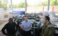 President Herzog visits Kerem Shalom Crossing