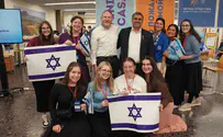 Lone National Service volunteers arrive in Israel