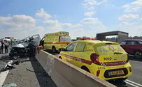 שני הרוגים בתאונה קטלנית בכביש החוף