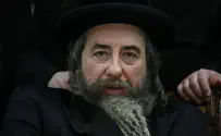הרבי מרחמסטריווקא שוחרר לביתו