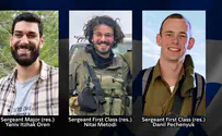 Three IDF soldiers killed in action in Gaza