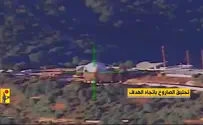 Hezbollah publishes footage of strike to Meron base