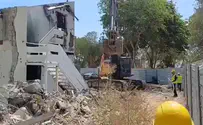 Разрушен дом Песи Коэн в кибуце Беэри. Видео