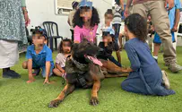 Israel Dog Unit brings working dog exhibition to Samaria
