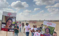 Families of hostages burst across the Gaza border